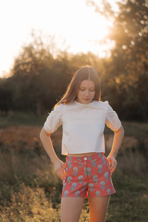 BLUSA LAZOS BEIG