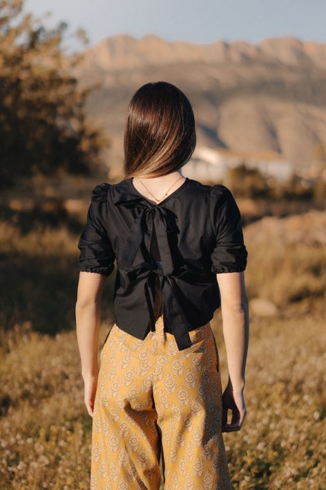 CAMISA LAZOS NEGRA