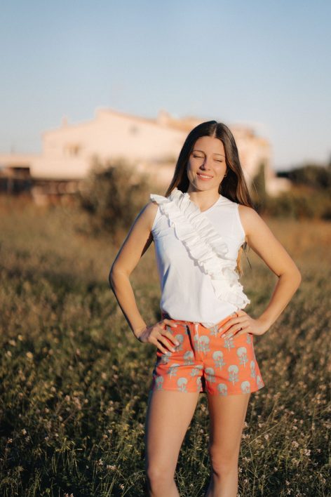 CAMISETA  BLANCA FLASH