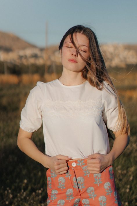 Camisa Lazos Beig
